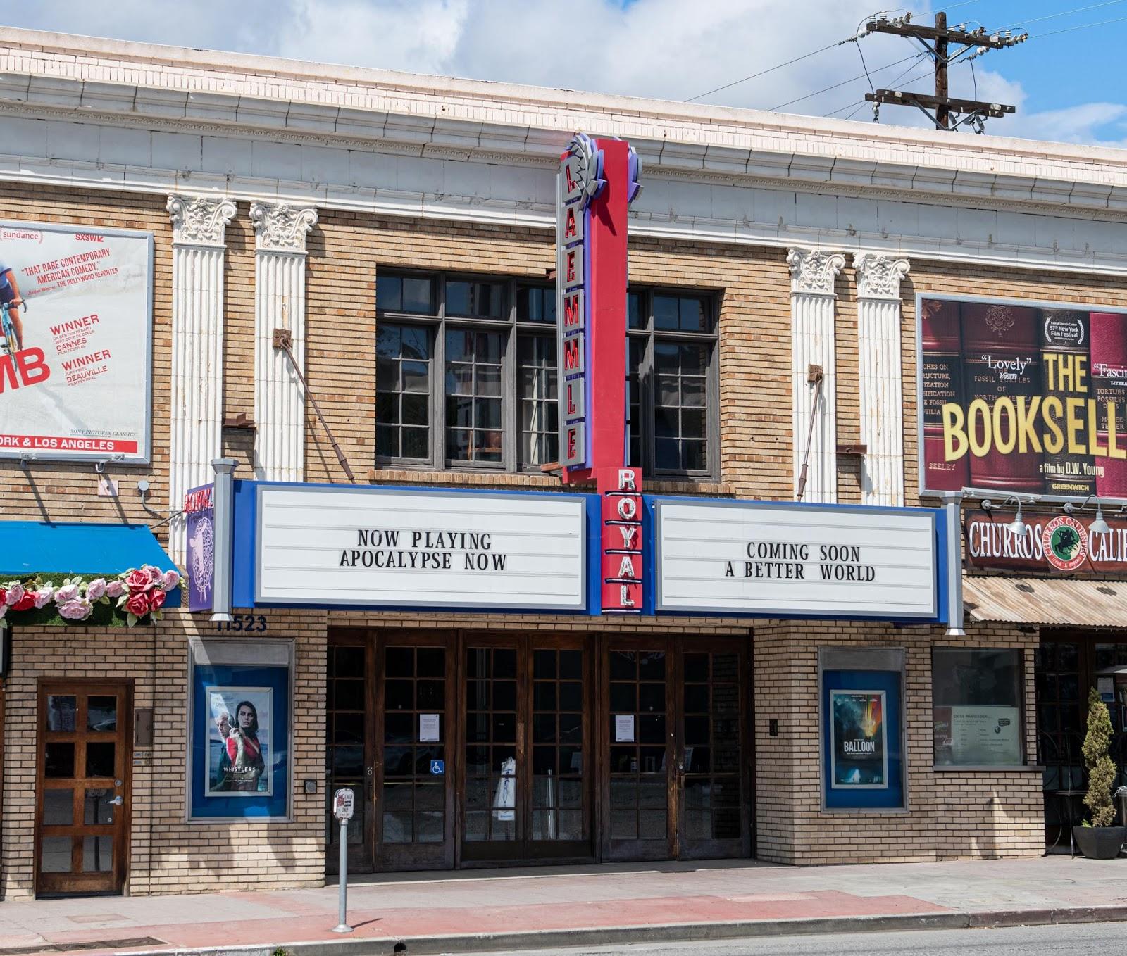 Laemmle Royal Theatre in Los Angeles - Showtimes & Tickets