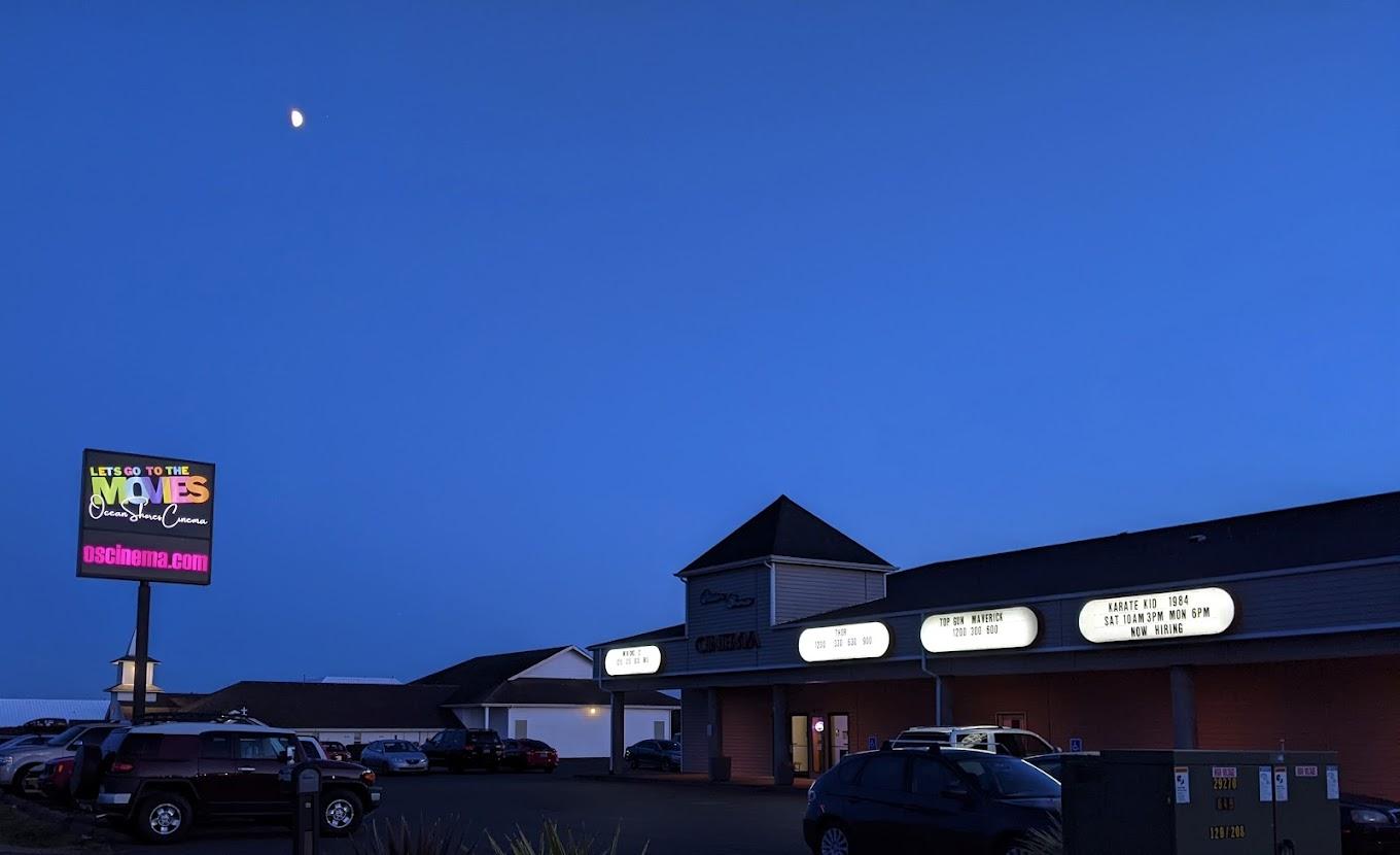 Ocean Shores Cinema Showtimes & Tickets