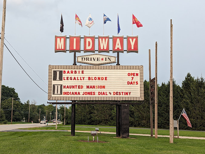 MidWay Twin DriveIn Showtimes Screendollars
