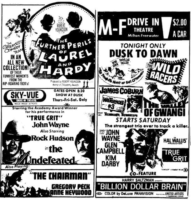 MF DriveIn Showtimes Screendollars